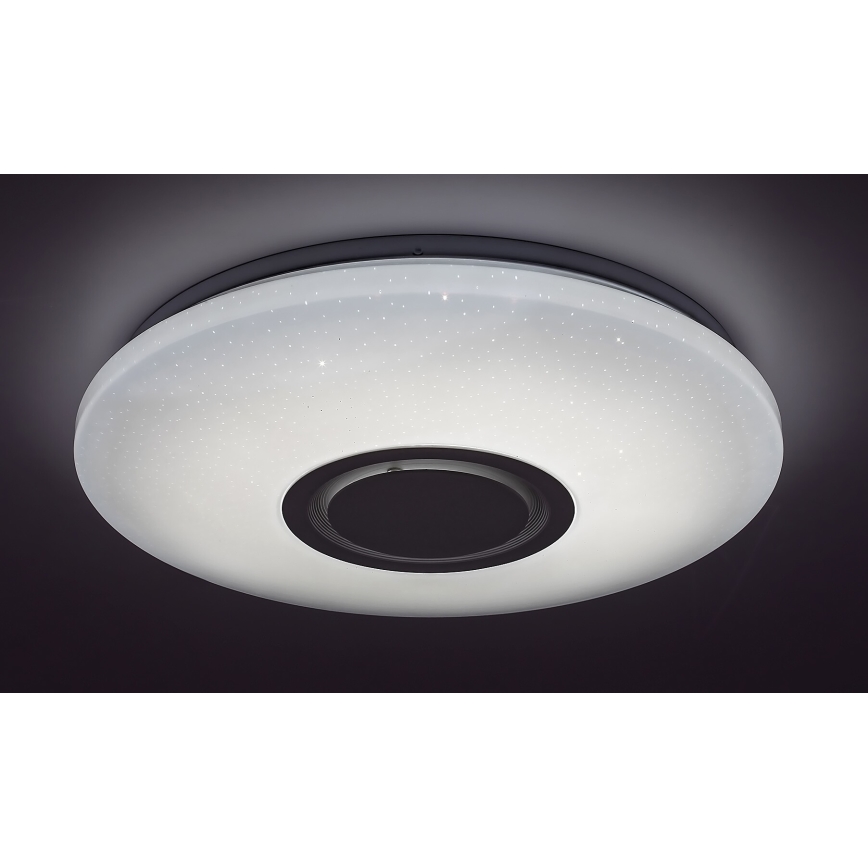 Rabalux - LED RGB prigušiva plafonska svetiljka sa zvučnikom LED/24W/230V Wi-Fi Tuya + daljinski upravljač, prečnik 40 cm