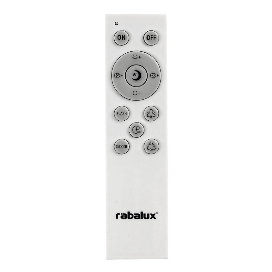 Rabalux - LED RGB prigušiva plafonska svetiljka sa zvučnikom LED/24W/230V Wi-Fi Tuya + daljinski upravljač, prečnik 40 cm