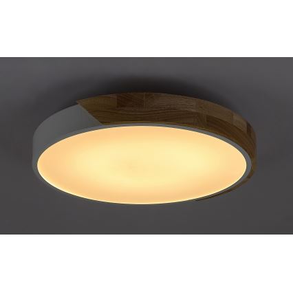 Rabalux - LED plafonjera LED/24W/230V bela/hrast