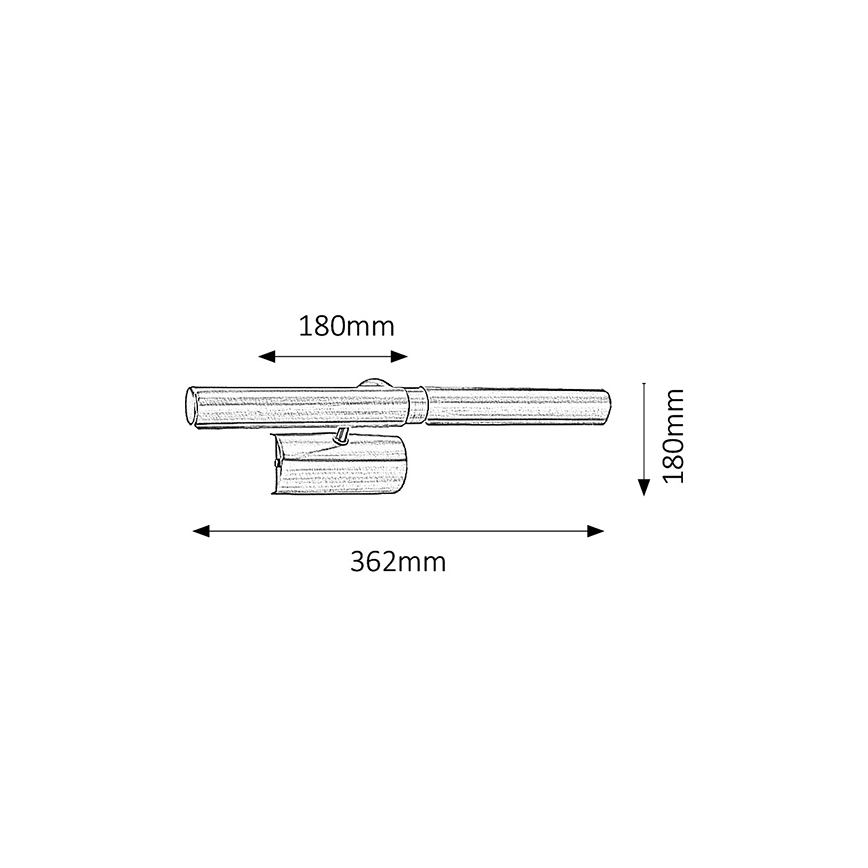 Rabalux - Osvetljenje za slike 2xE14/40W/230V