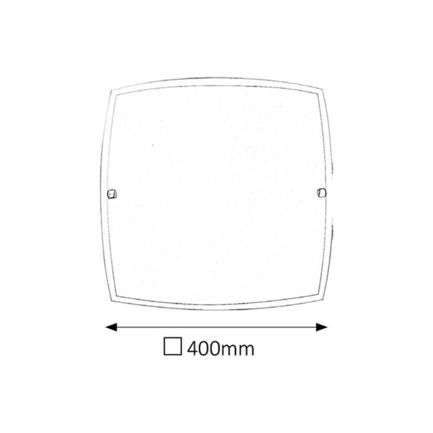 Rabalux - Plafonsko svetlo 2xE27/60W/230V