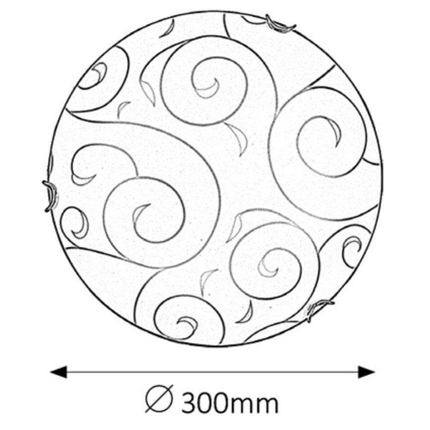 Rabalux - Zidna svetiljka 1xE27/60W/230V