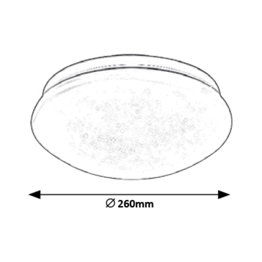 Rabalux - LED stropno svetlo LED/12W/230V prečnik 26 cm