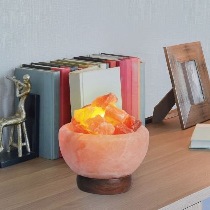 Rabalux - Lampa od soli 1xE14/15W/230V 3,2 kg