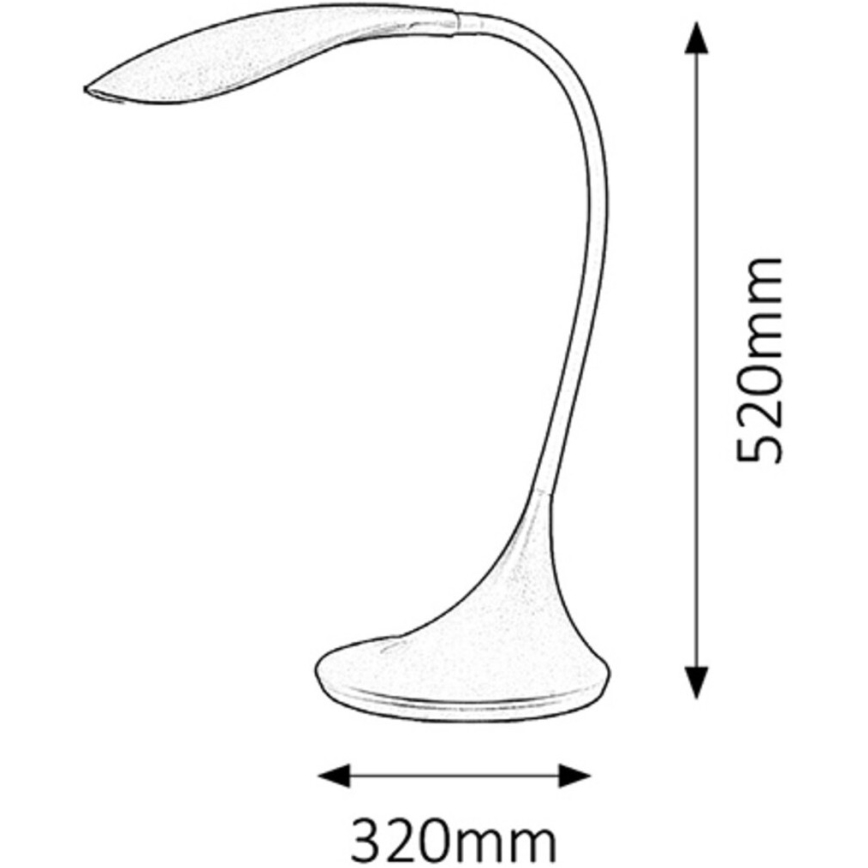 Rabalux - LED prigušiva lampa LED/4,5W/230V