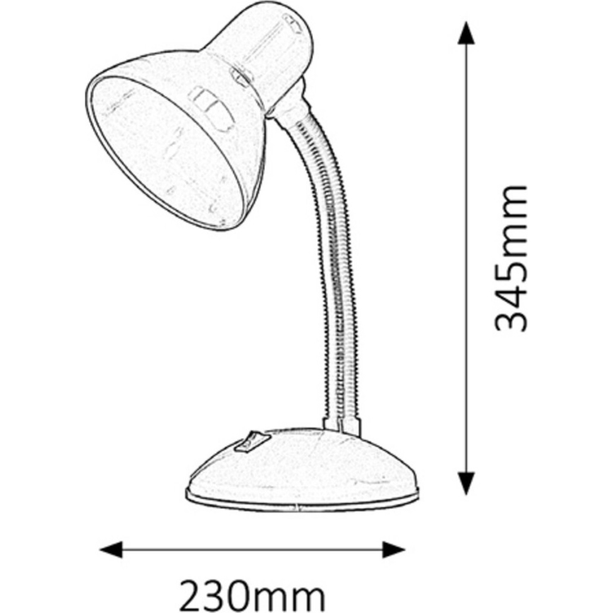 Rabalux - Stona lampa 1xE27/40W/230V