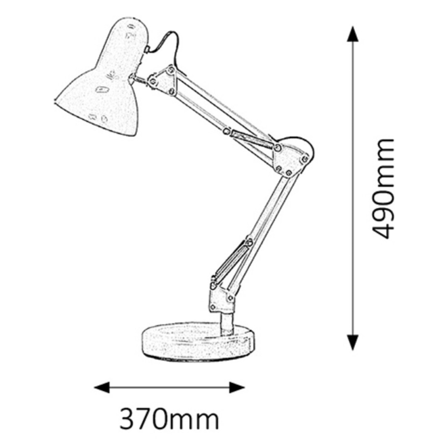 Rabalux - Stona lampa 1xE27/60W/230V