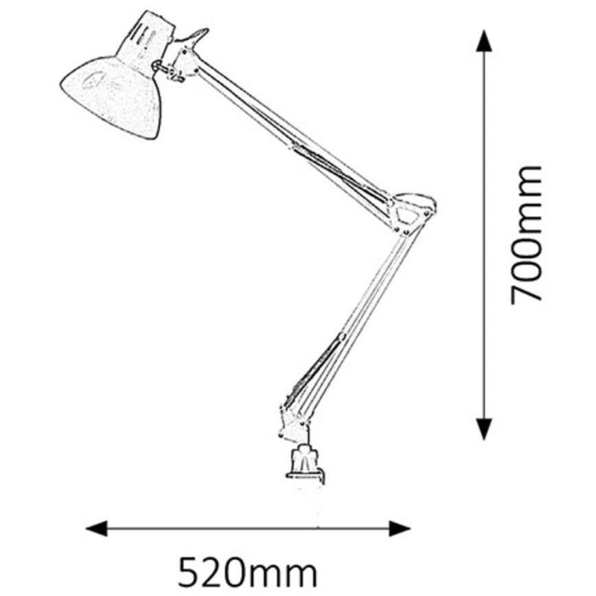 Rabalux - Stona lampa 1xE27/60W/230V