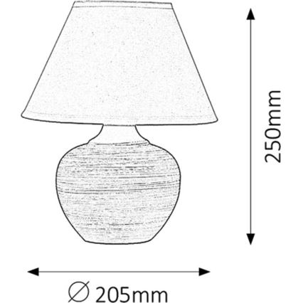 Rabalux - Stona lampa E14/40W
