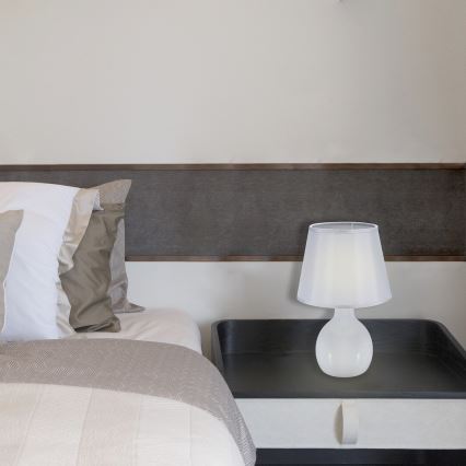 Rabalux - Stona lampa 1xE14/40W/230V bela