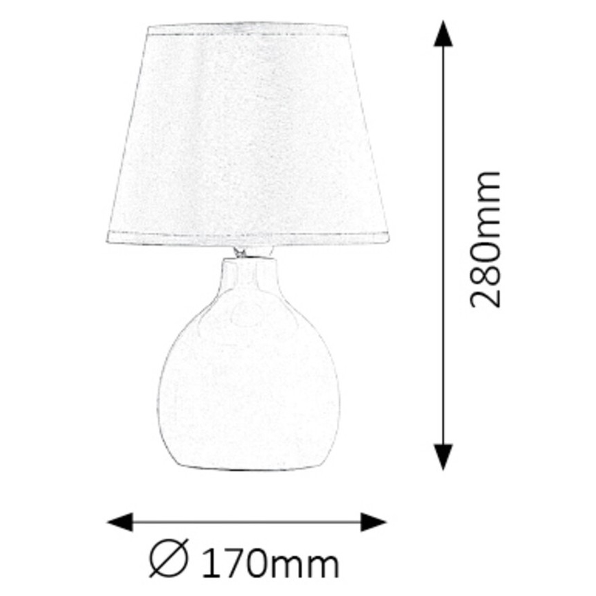 Rabalux - Stona lampa 1xE14/40W/230V
