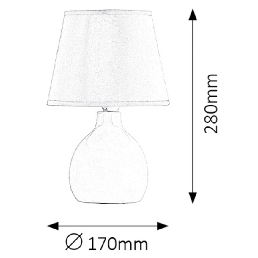 Rabalux - Stona lampa 1xE14/40W/230V