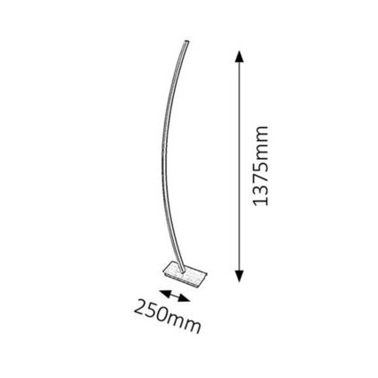 Rabalux - LED podna lampa 1xLED/26W/230V