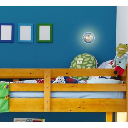 Rabalux - LED dečija zidna svetiljka LED/0,3W/2x AA