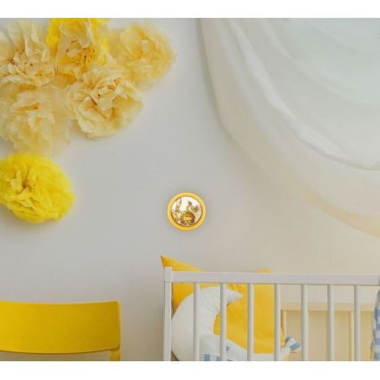 Rabalux - LED dečija zidna svetiljka LEON LED/0,3W/2xAA