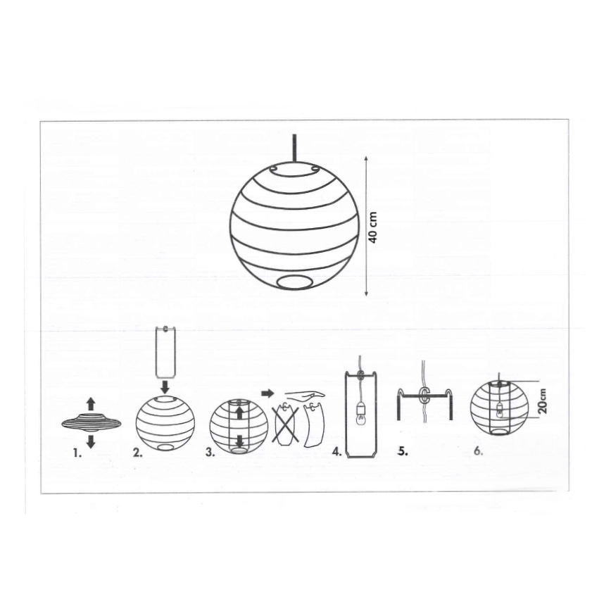 Rabalux 4632 - Dečiji abažur za dečiji luster CATHY E27, prečnik 40 cm