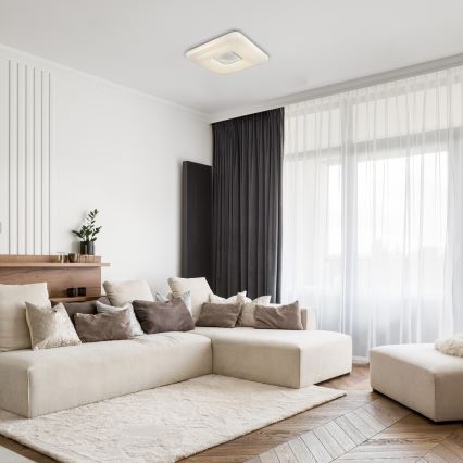Rabalux - LED prigušiva plafonska svetiljka LED/70W/230V sa daljinskim upravljačem 44x44 cm
