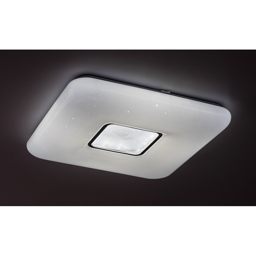 Rabalux - LED prigušiva plafonska svetiljka LED/70W/230V sa daljinskim upravljačem 44x44 cm