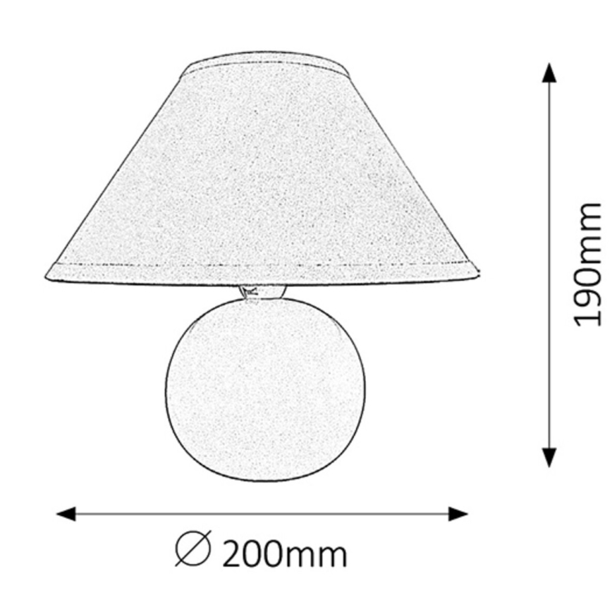 Rabalux - Stona lampa 1xE14/40W/230V