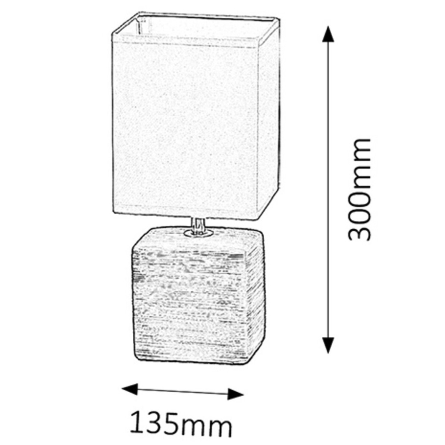 Rabalux - Stona lampa 1xE14/40W/230V