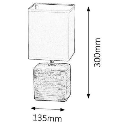 Rabalux - Stona lampa 1xE14/40W/230V