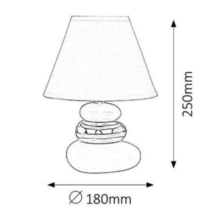 Rabalux - Stona lampa 1xE14/40W/230V