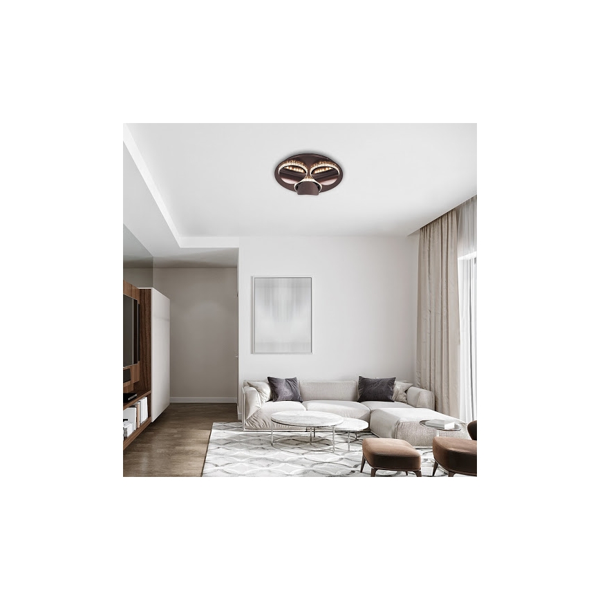 Rabalux - LED prigušiva plafonska svetiljka CAPRIANA LED/18W/230V prečnik 38 cm