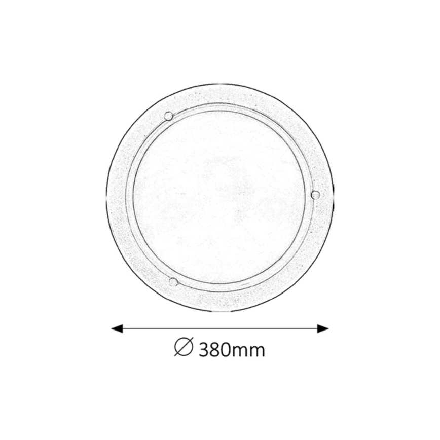 Rabalux - Plafonsko svetlo 2xE27/60W/230V preč. 38 cm