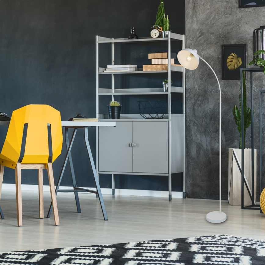 Rabalux - Podna lampa 1xE27/40W/230V bela