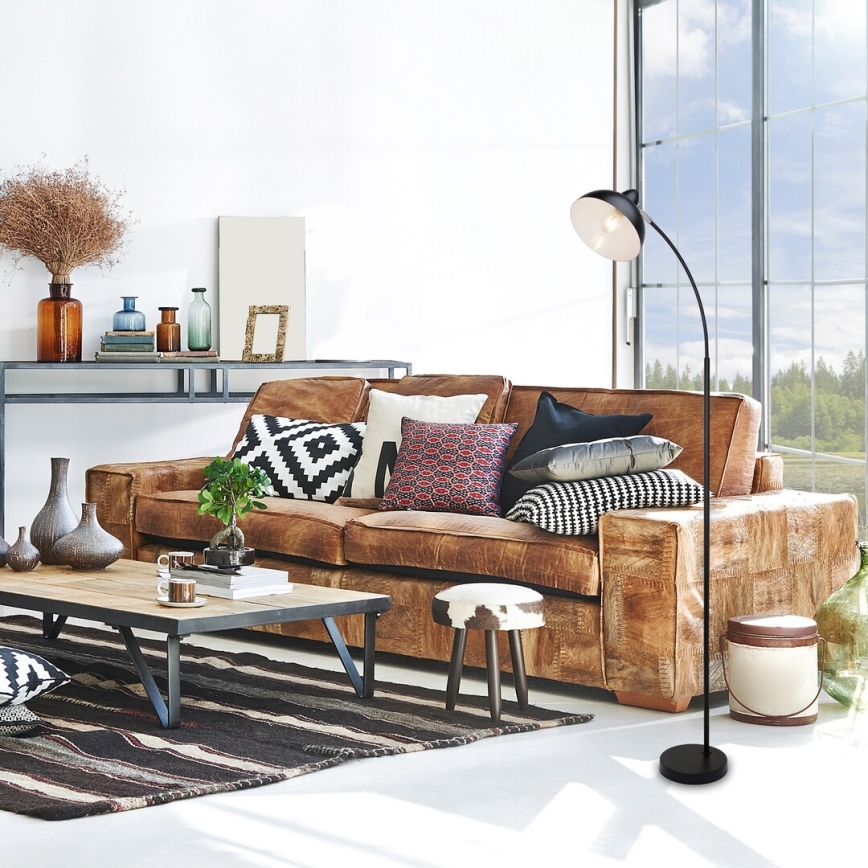 Rabalux - Podna lampa 1xE27/40W/230V crna