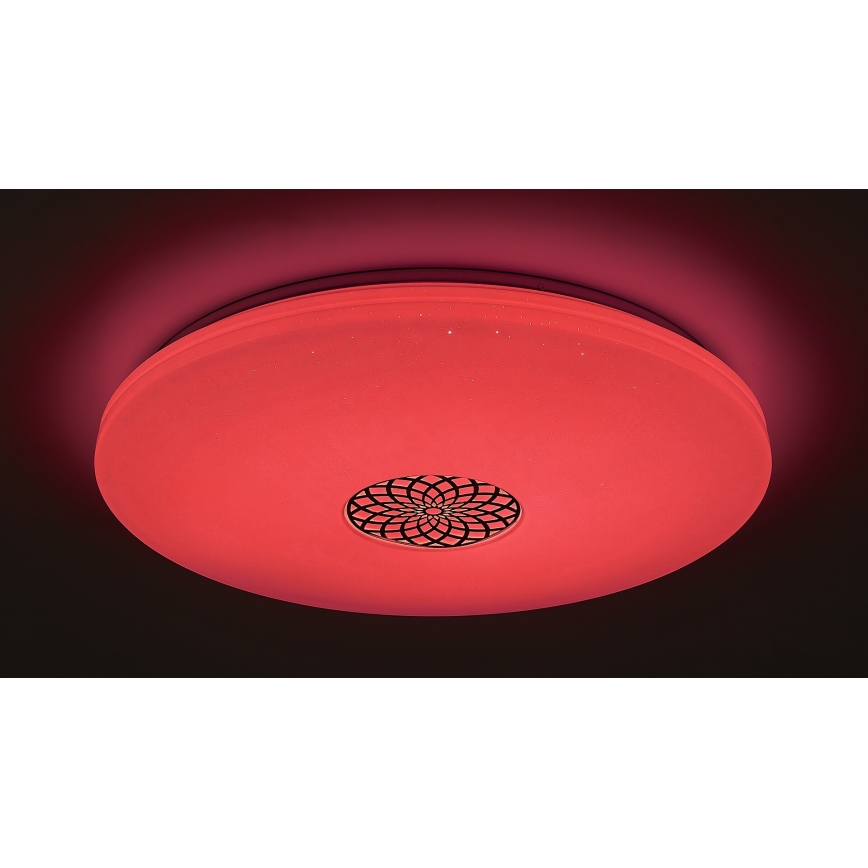 Rabalux - LED RGB prigušiva stropno svetlo LED/40W/230V 3000-6500K Wi-Fi Tuya prečnik 60 cm + daljinski upravljač