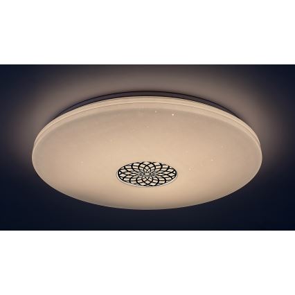 Rabalux - LED RGB prigušiva stropno svetlo LED/40W/230V 3000-6500K Wi-Fi Tuya prečnik 60 cm + daljinski upravljač