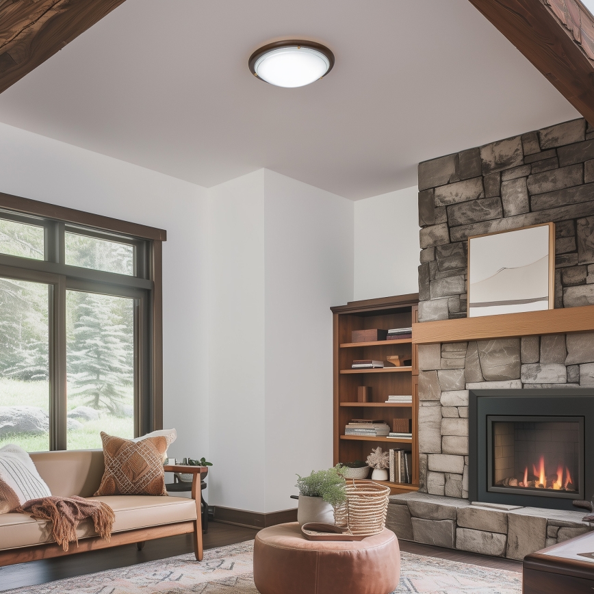 Rabalux - Plafonska svetiljka 2xE27/60W/230V, prečnik 38 cm