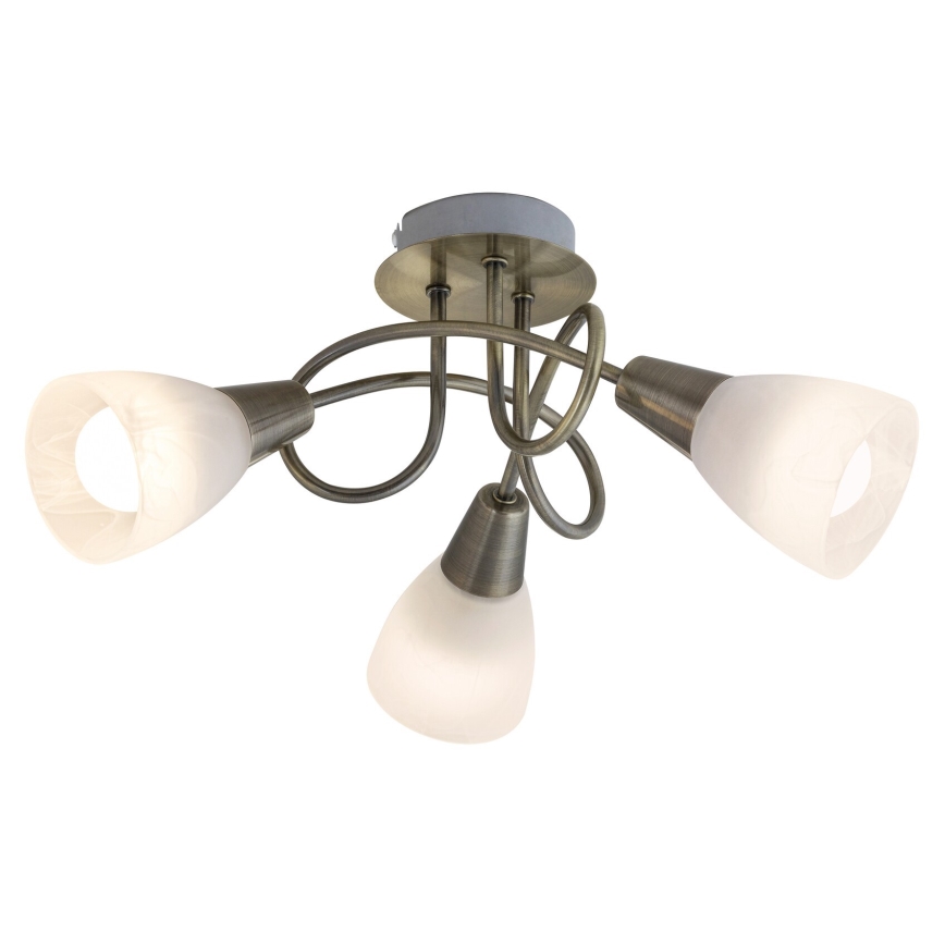 Rabalux - Plafonski luster 3xE14/40W/230V mesing