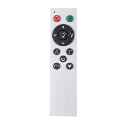 Rabalux - LED prigušiva stropna svetiljka LED/24W/230V Wi-Fi 3000-6500K + daljinsko upravljanje prečnika 39 cm