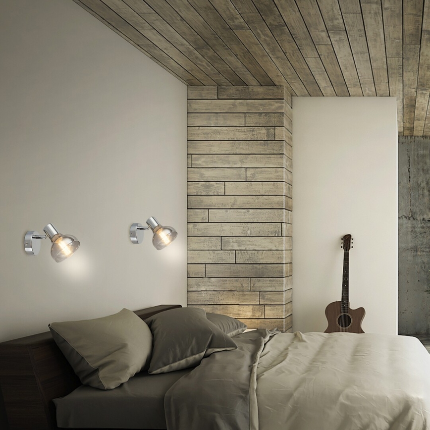 Rabalux - Zidna svetiljka 1xE14/40W/230V sjajni hrom