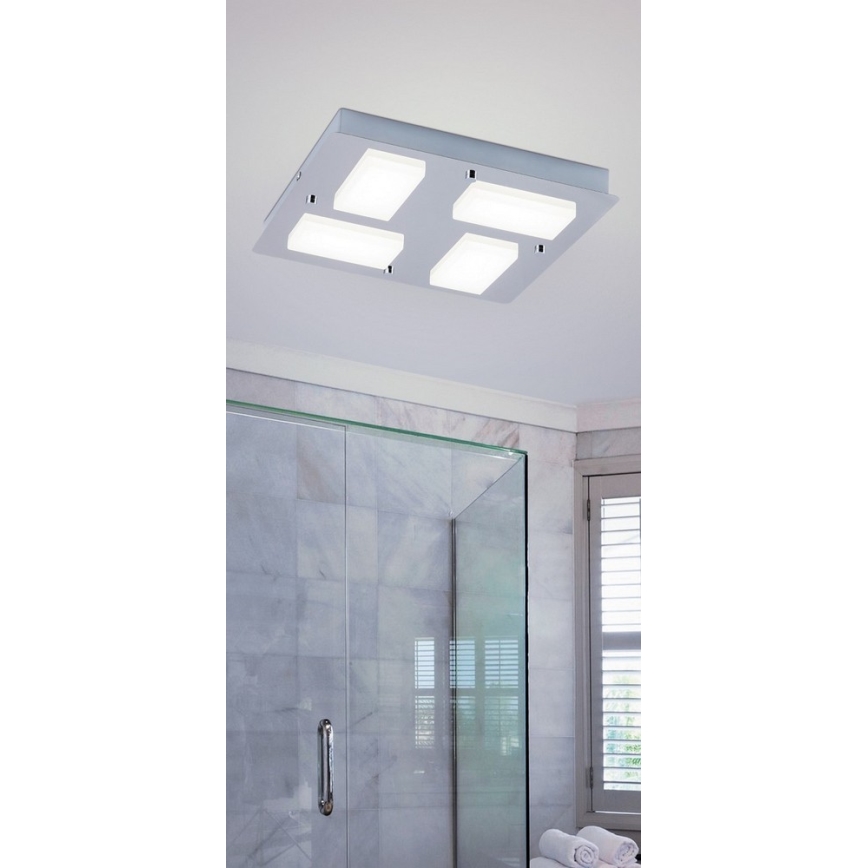 Rabalux - LED plafonsko svetlo za kupatilo 4xLED/4,5W IP44 30x30 cm