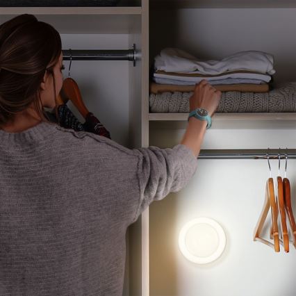 Rabalux - LED noćno svetlo sa senzorom LED/0,5W/3xAAA 4000K