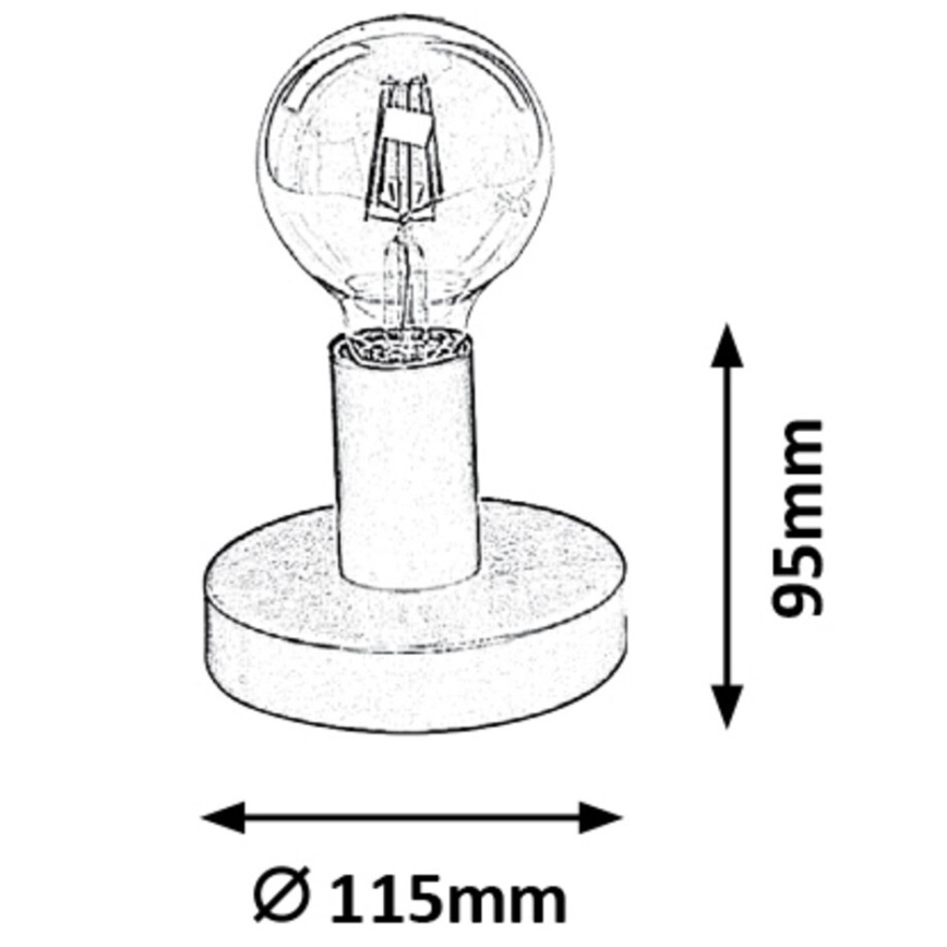 Rabalux - Stona lampa 1xE27/60W/230V