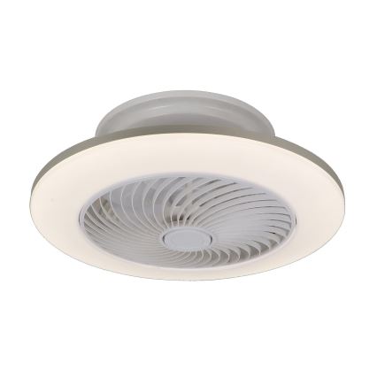 Rabalux - LED prigušiva plafonska svetiljka sa ventilatorom DALFON LED/36W/230V 3000-6000K + daljinski upravljač