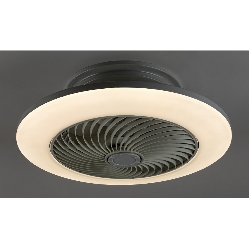 Rabalux - LED prigušiva plafonska svetiljka sa ventilatorom DALFON LED/36W/230V 3000-6000K + daljinski upravljač