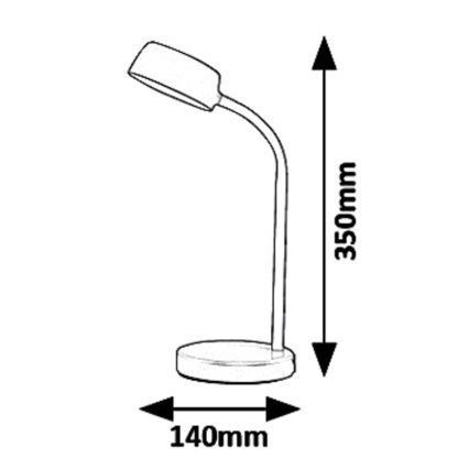 Rabalux - LED stona lampa LED/4,5W/230V