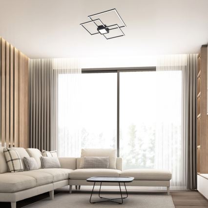 Rabalux - LED prigušiva plafonska svetiljka LED/38W/230V 66x66 cm