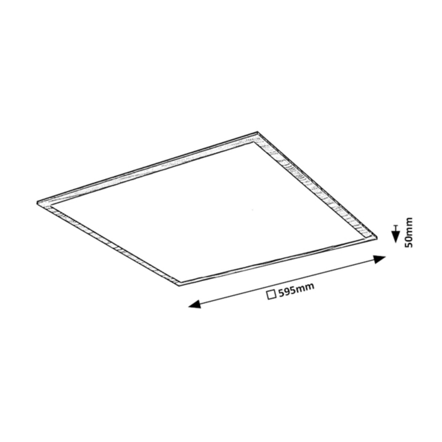 Rabalux - LED površinski panel LED/40W/230V 4000K
