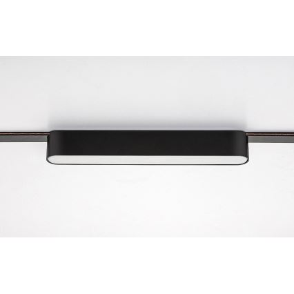 Rabalux - LED plafonsko svetlo za jednofazni šinski sistem LED/12W/24V 3000K 22 cm crna