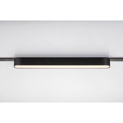 Rabalux - LED stropno svetlo za jednofazni šinski sistem LED/16W/24V 3000K 33 cm crna