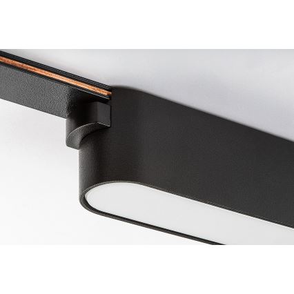 Rabalux - LED stropno svetlo za jednofazni šinski sistem LED/16W/24V 3000K 33 cm crna