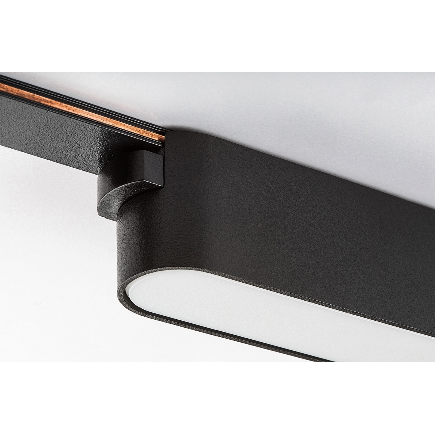 Rabalux - LED stropno svetlo za jednofazni šinski sistem LED/16W/24V 3000K 33 cm crna