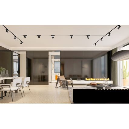 Rabalux - LED spot za 1-fazni šinski sistem LED/10W/24V 3000K crna