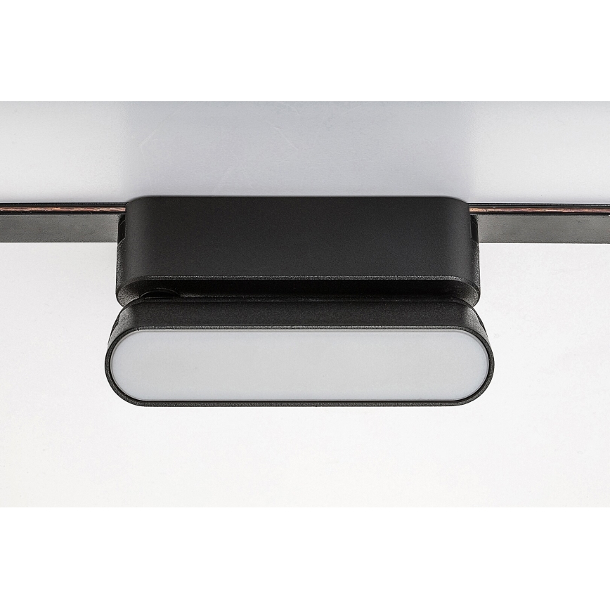 Rabalux - LED plafonsko svetlo za jednofazni šinski sistem LED/6W/24V 3000K 11,5 cm crno